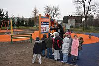 Instrukcja uczniów przed wejściem na plac zabaw